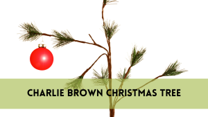 Charlie brown christmas tree